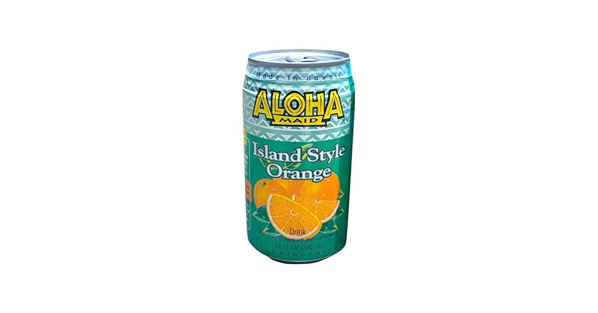 Aloha Maid Natural, Island Style Orange, 11.5 Fluid Ounce, Pack of 6