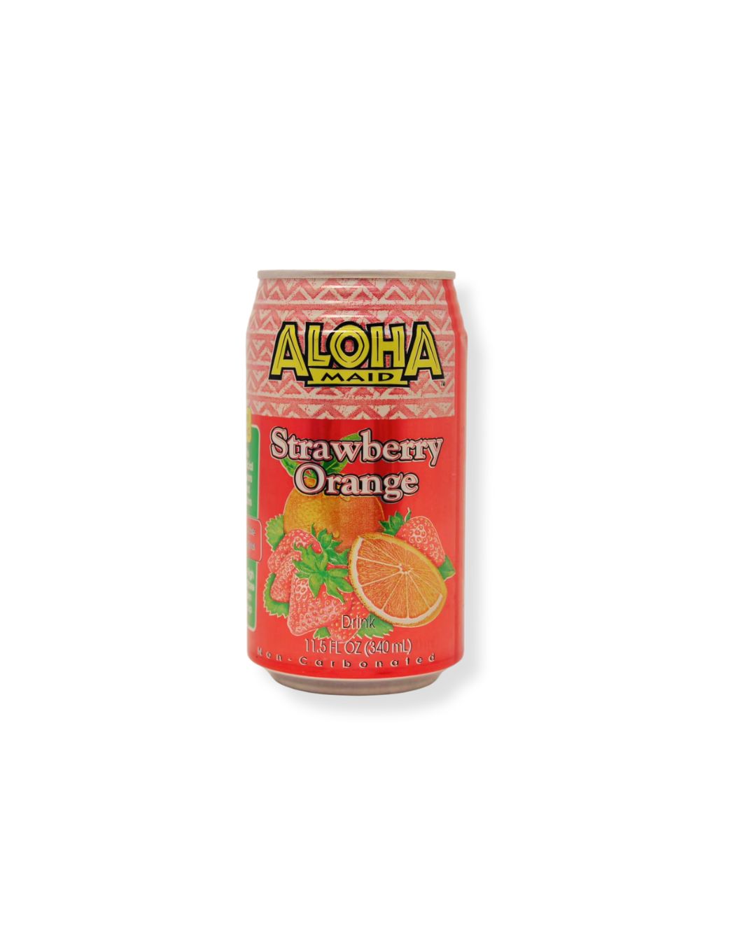 Aloha Maid Natural, Strawberry Orange, 11.5 Fluid Ounce, Pack of 6