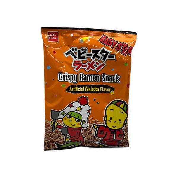 Baby Star Crispy Ramen Snacks, Yakisoba, 2.64 Ounce