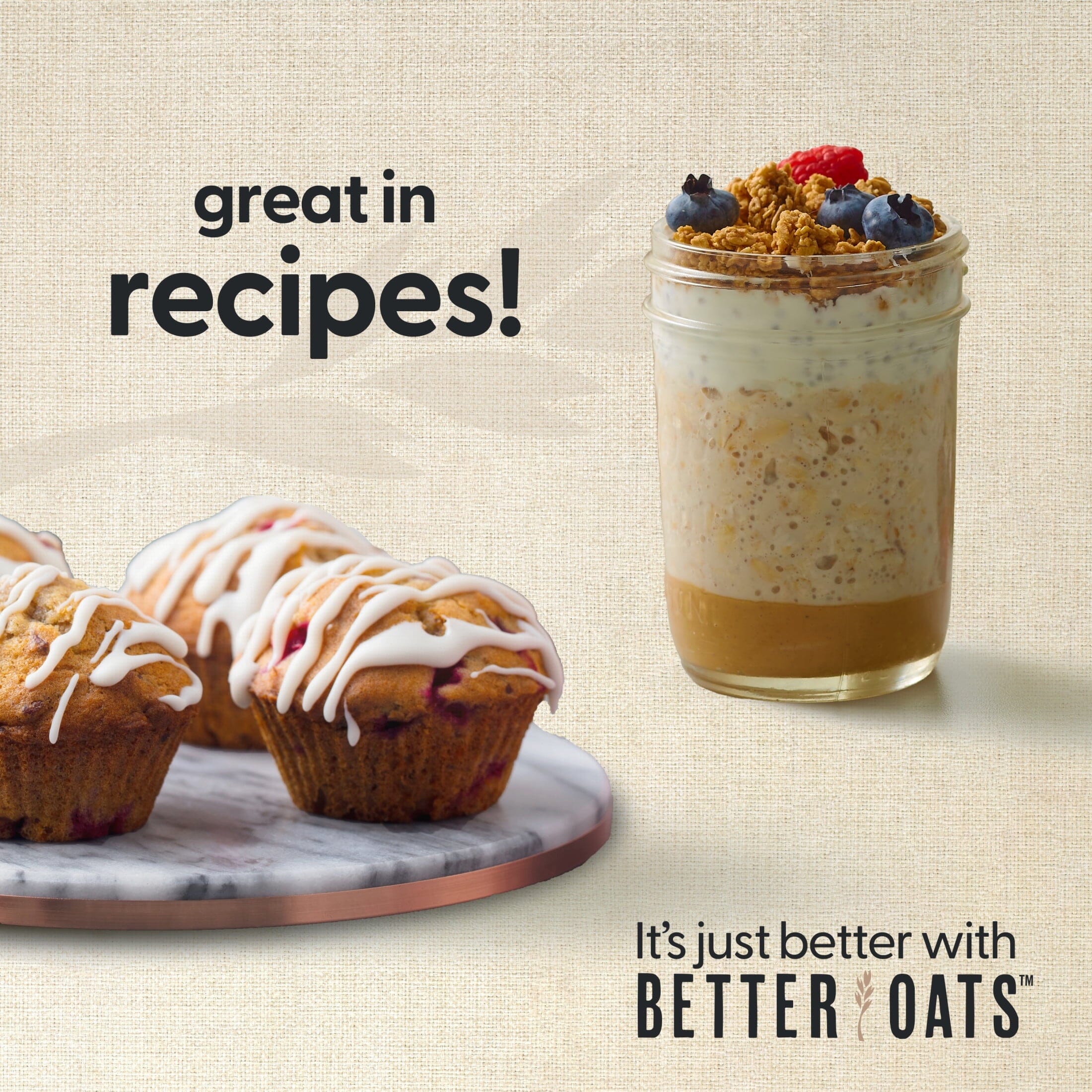Better Oats 100 Calorie Apples and Cinnamon Oatmeal with Flax Seeds, 10 Instant Oatmeal Packets, 9.8 oz Pack