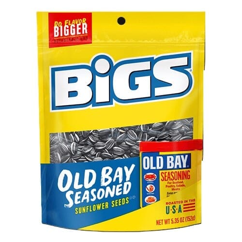 Bigs Old Bay Catch of the Day Seasoned Sunflower Seeds, 5.35 Ounce