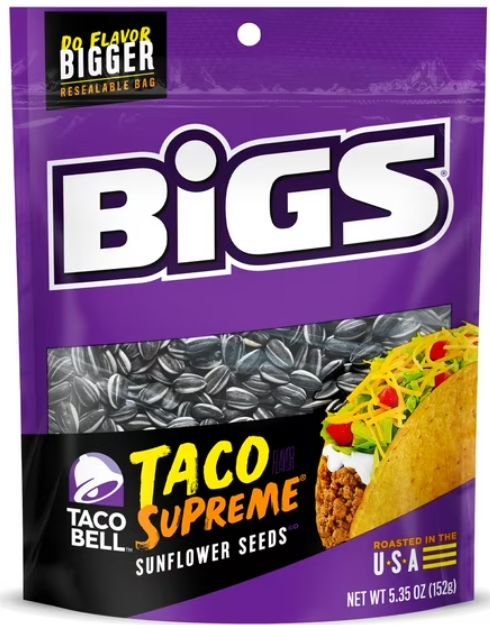 BIGS Taco Supreme Sunflower Seeds, 5.35 Ounce