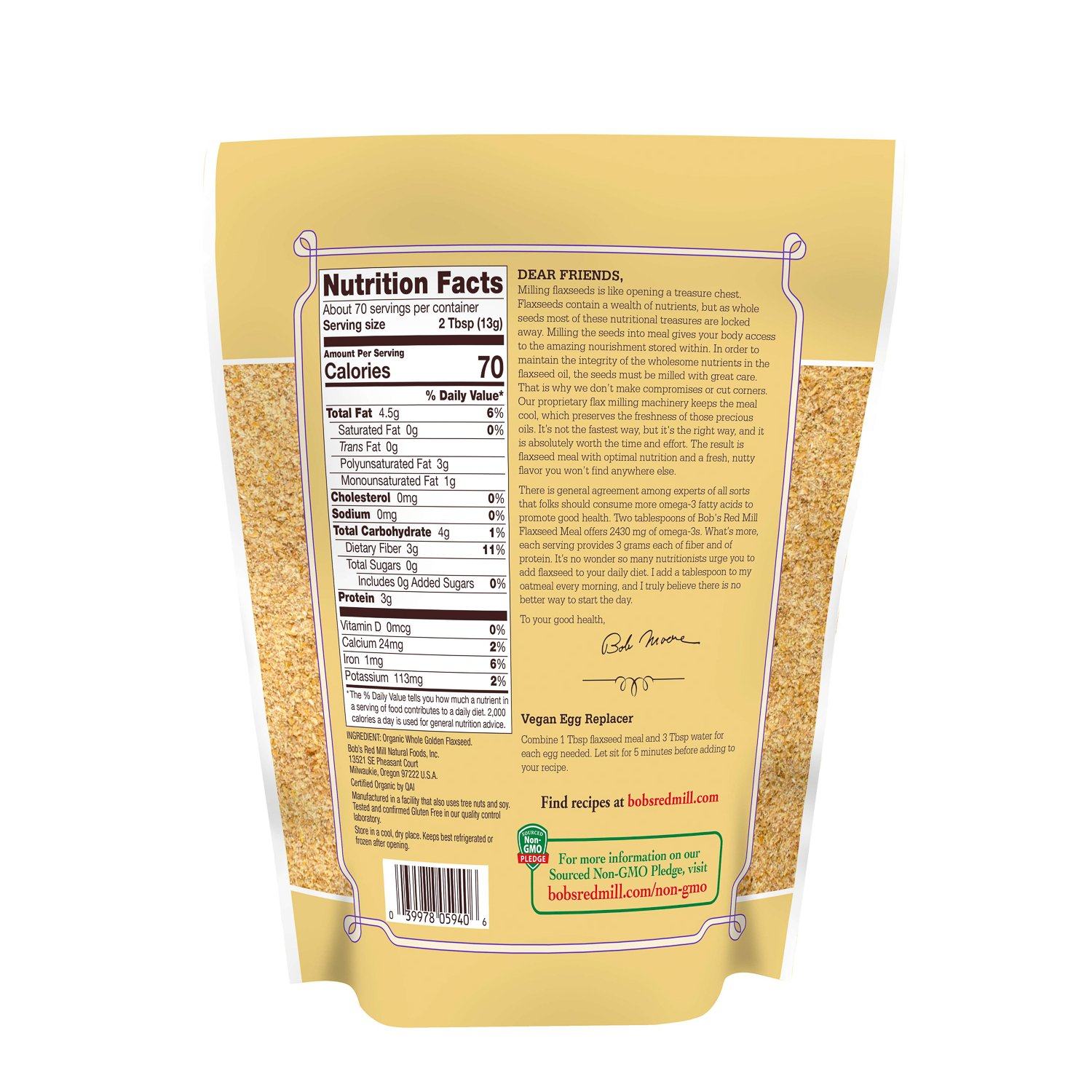 Bob's Red Mill Golden Flaxseed Meal