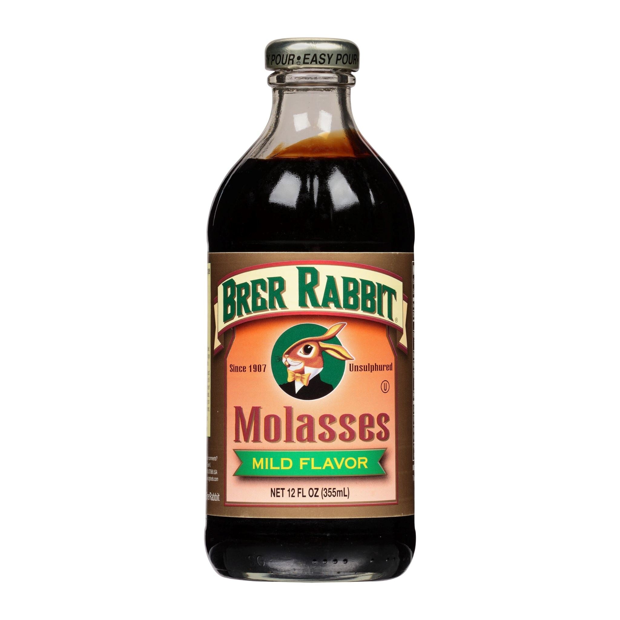Brer Rabbit Molasses, Mild Flavor, 12oz Jar