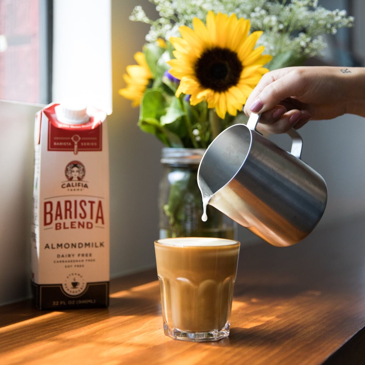 Califia Farms Original Barista Blend Almond Milk, Dairy-Free, 32 fl oz