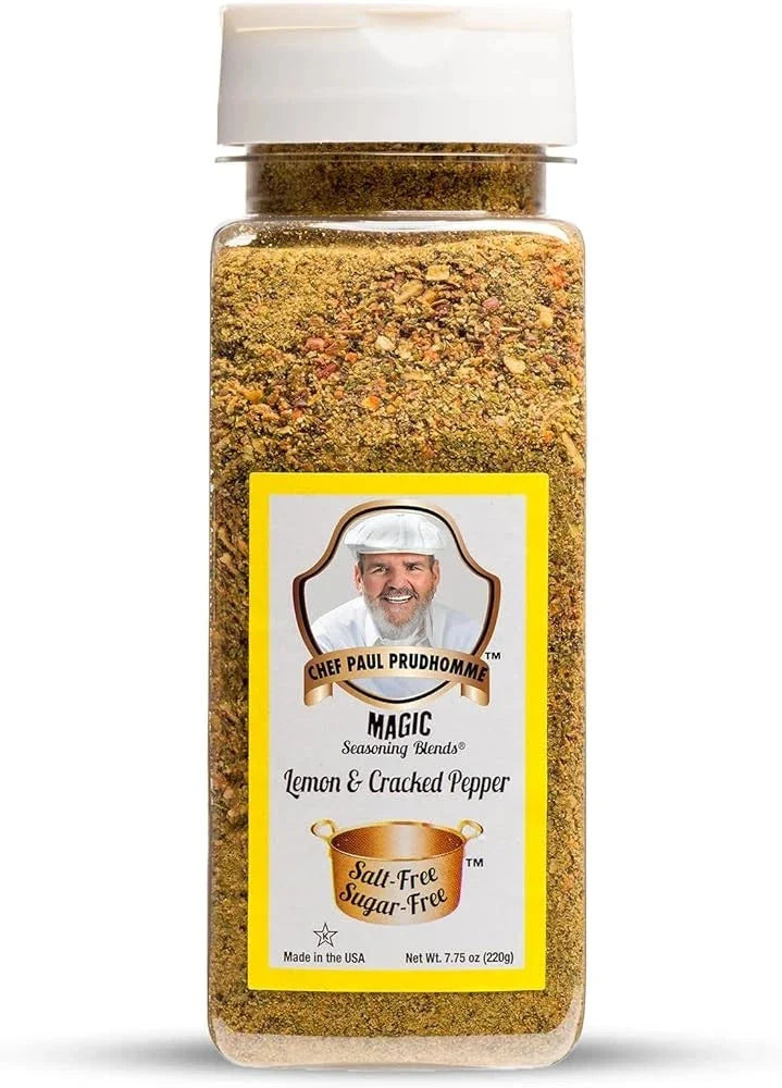 Chef Paul Prudhomme's Magic Seasoning Blends, Salt-Free Sugar-Free: Lemon & Cracked Pepper®