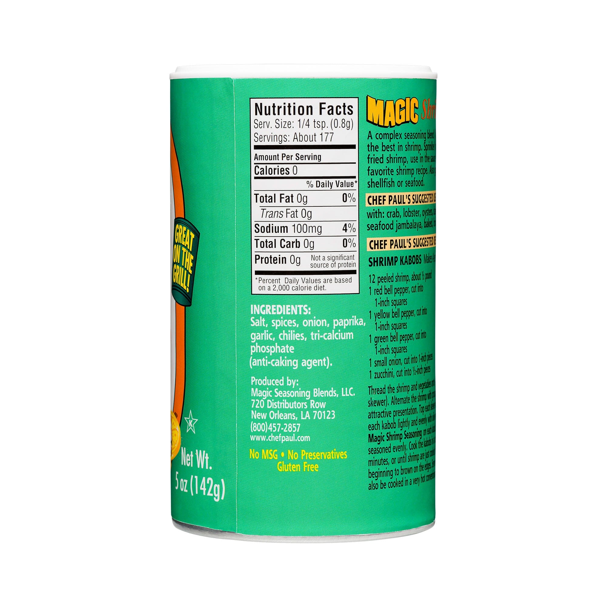Chef Paul Prudhomme's Magic Seasoning Blends, Shrimp Magic®