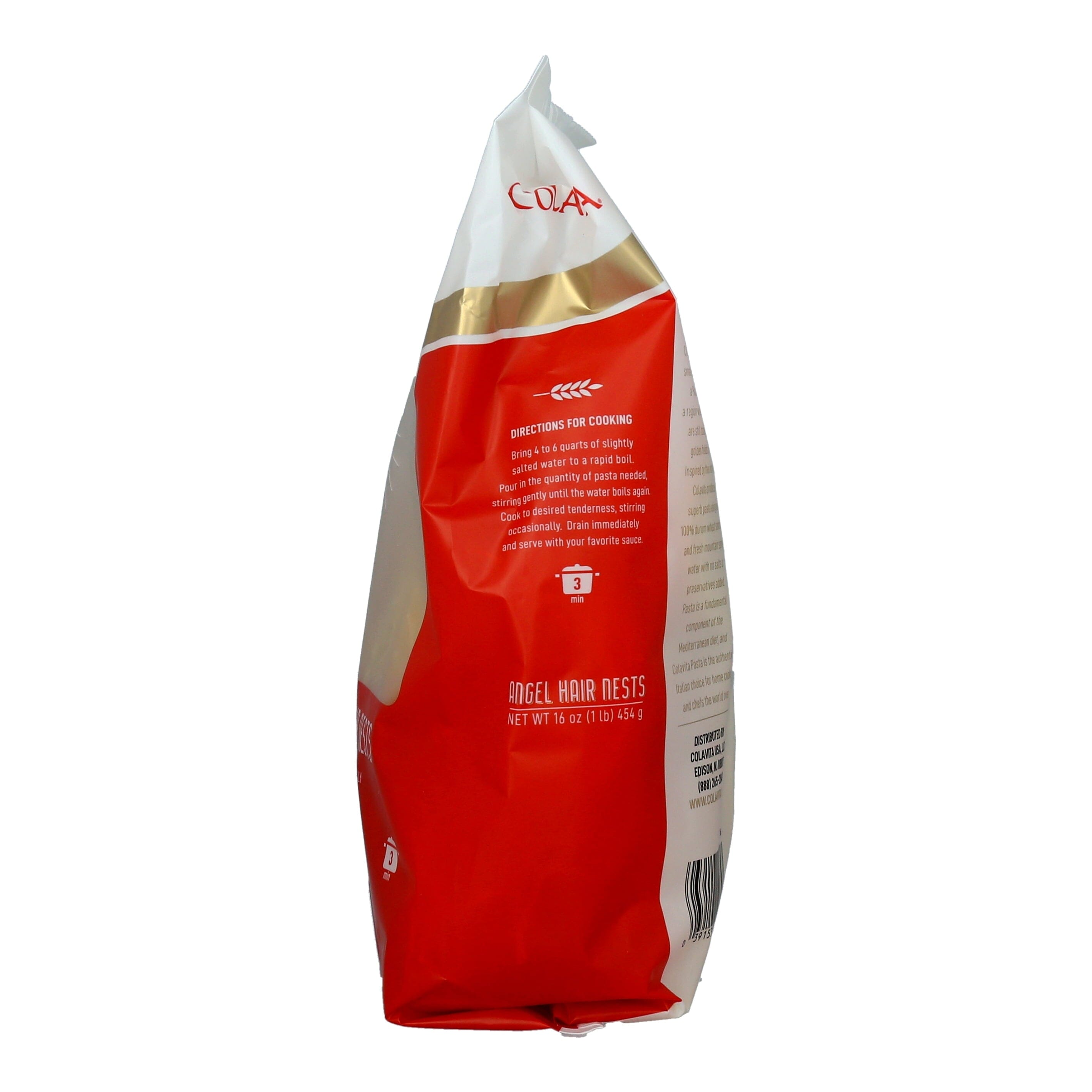 Colavita Capellini (Angel Hair) Nest Pasta, 1 Pound