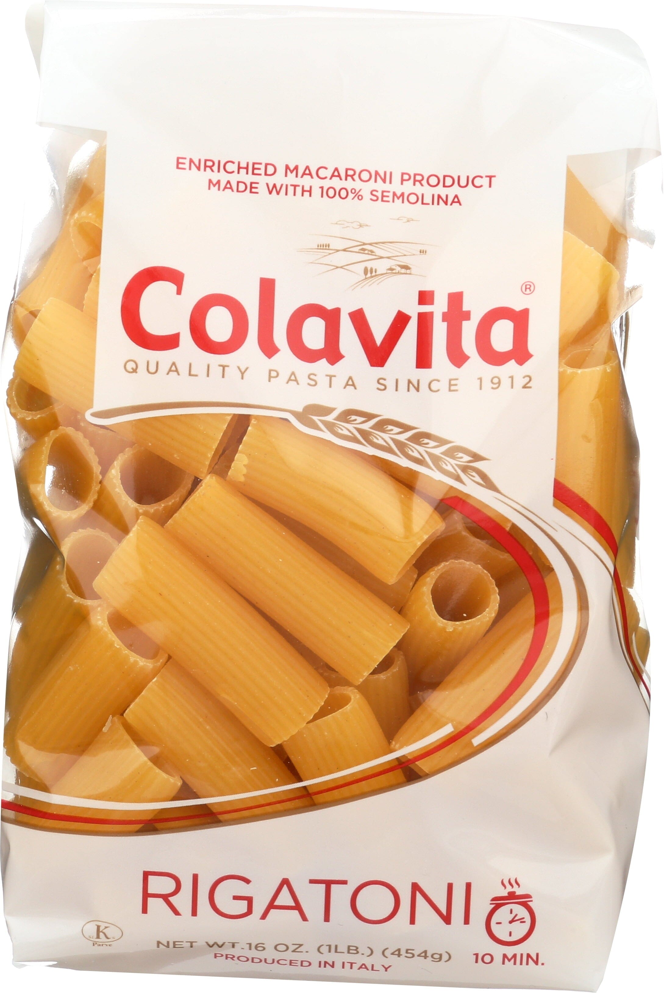 Colavita Rigatoni Pasta, 16 Ounce