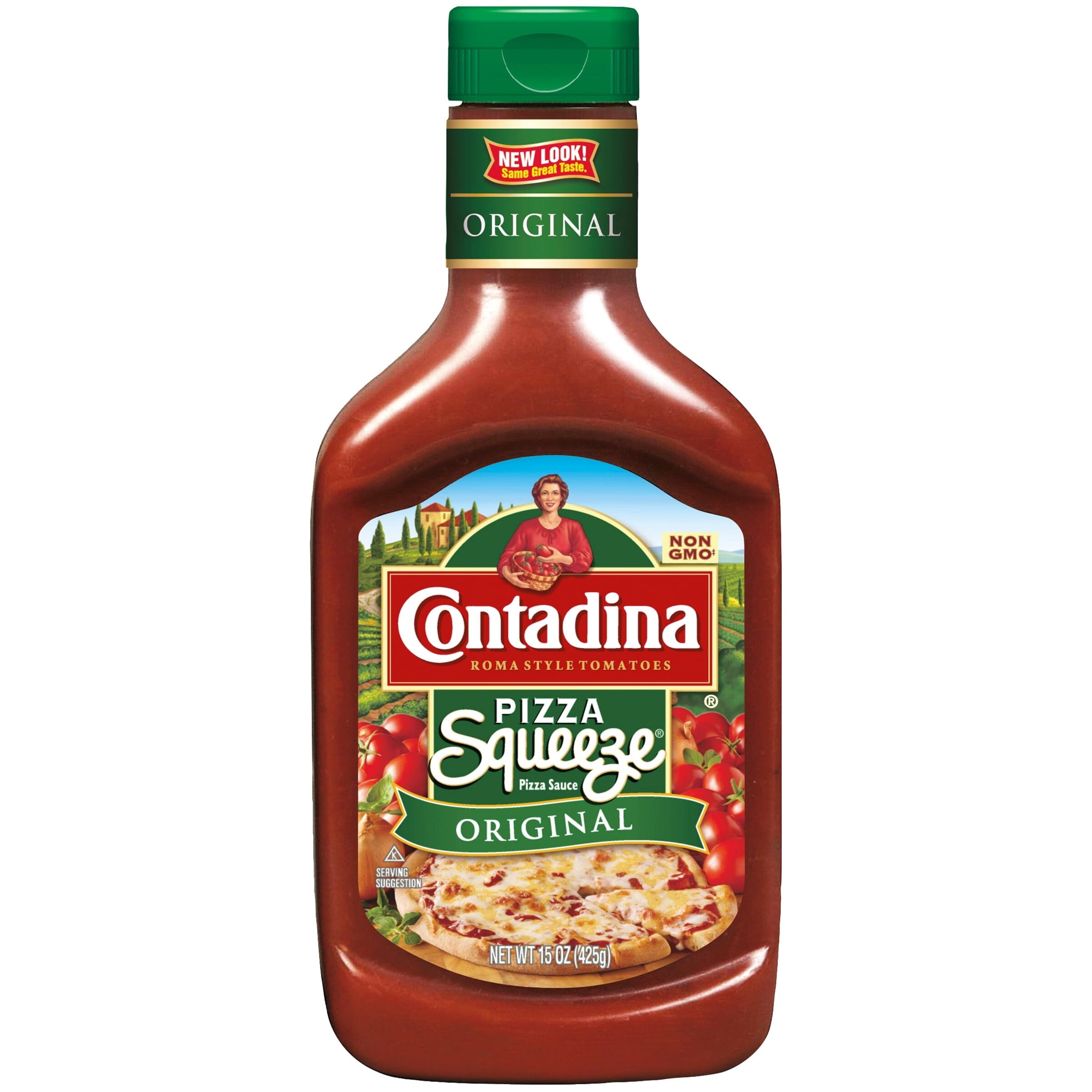 Contadina Pizza Squeeze Original Pizza Sauce, 15 oz squeeze bottle