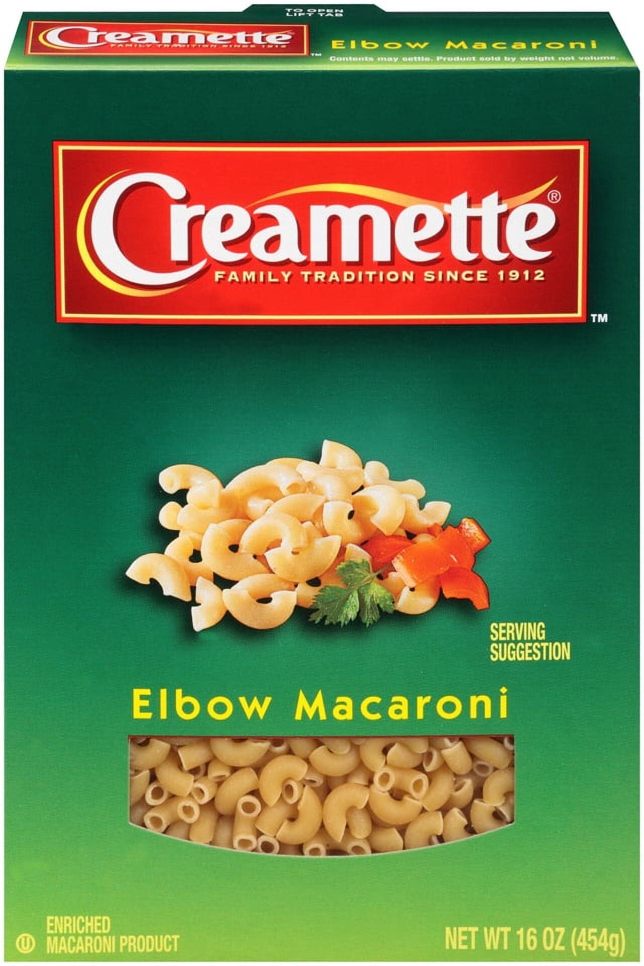 Creamette Small Elbow Macaroni Pasta, 16-Ounce Box