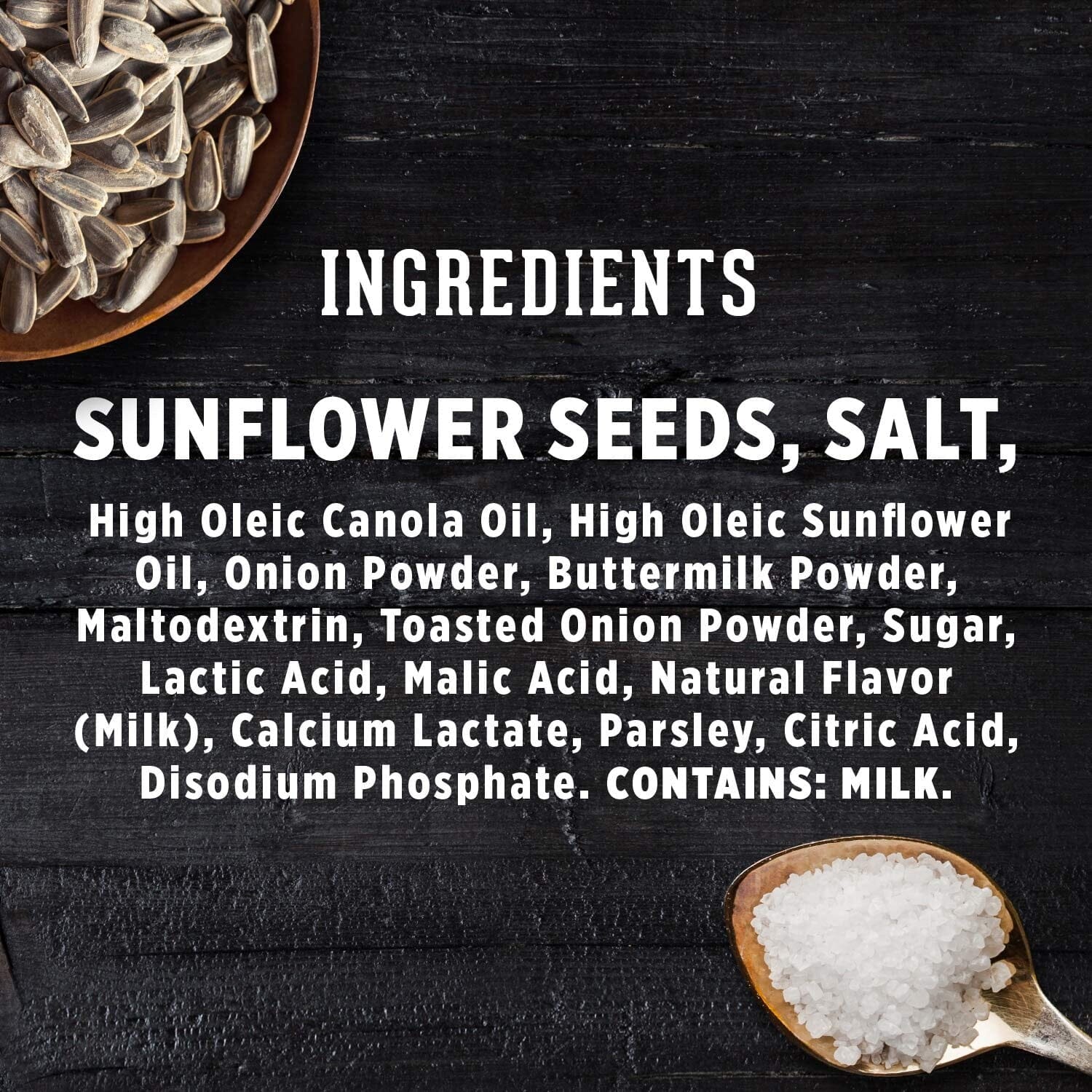 DAVID Sour Cream & Onion Jumbo Sunflower Seeds, Keto Friendly, 5.25-oz. Resealable Bag 5.25 Ounce (Pack of 1)