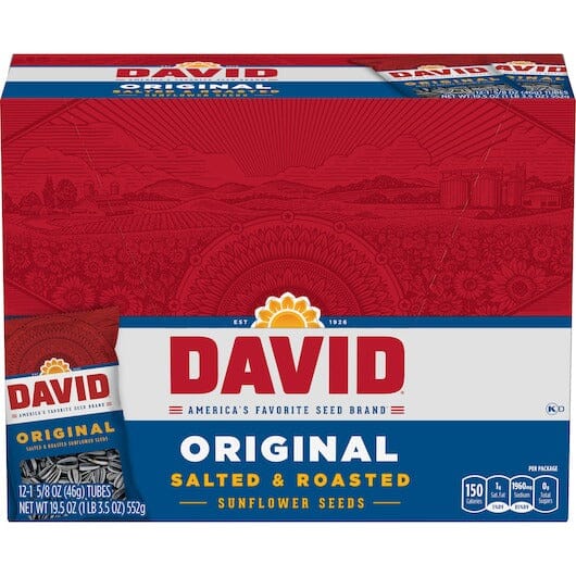 David Sunflower Seed, 1.625 Ounce Tube