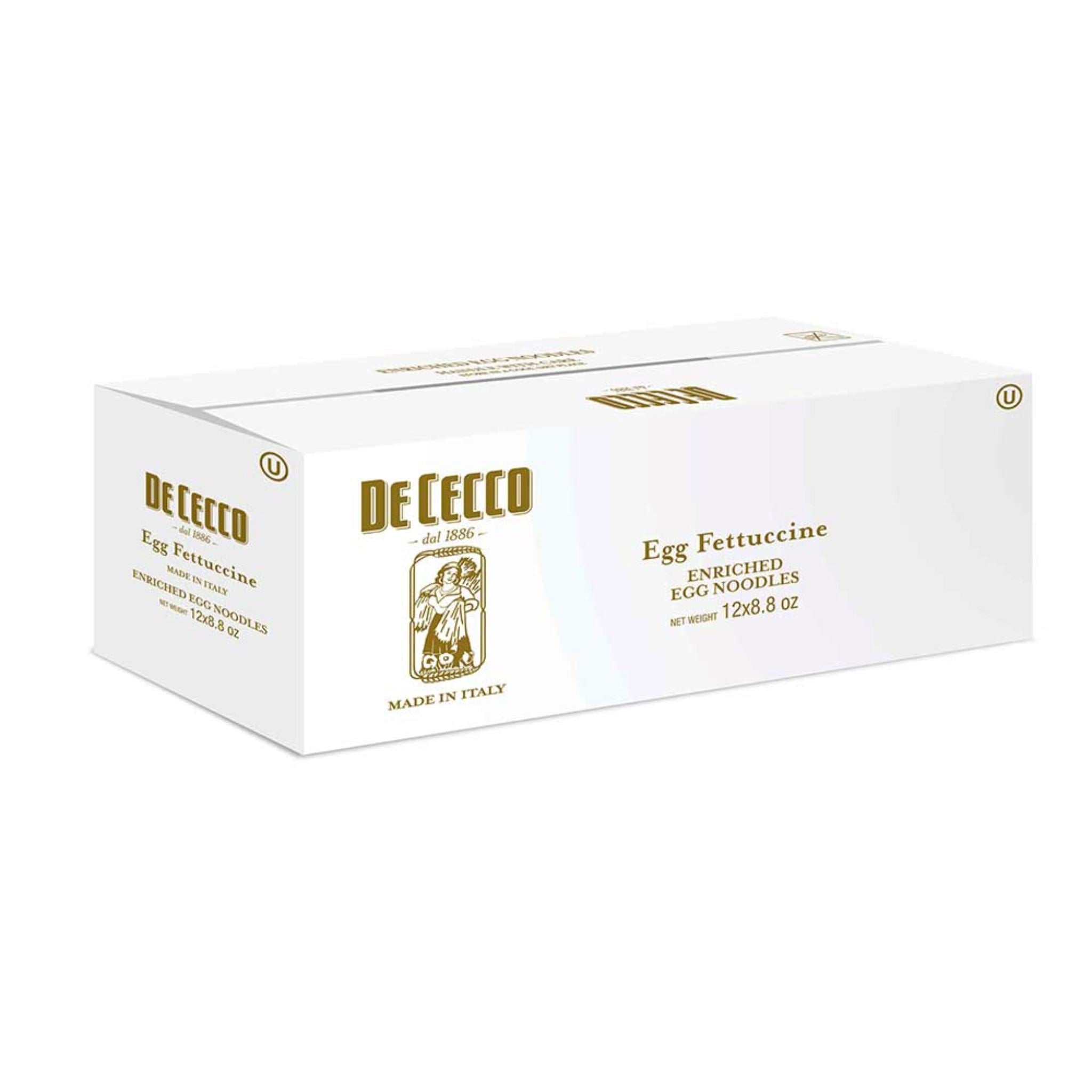 De Cecco Pasta, Egg Fettuccine, 8.8 Ounce