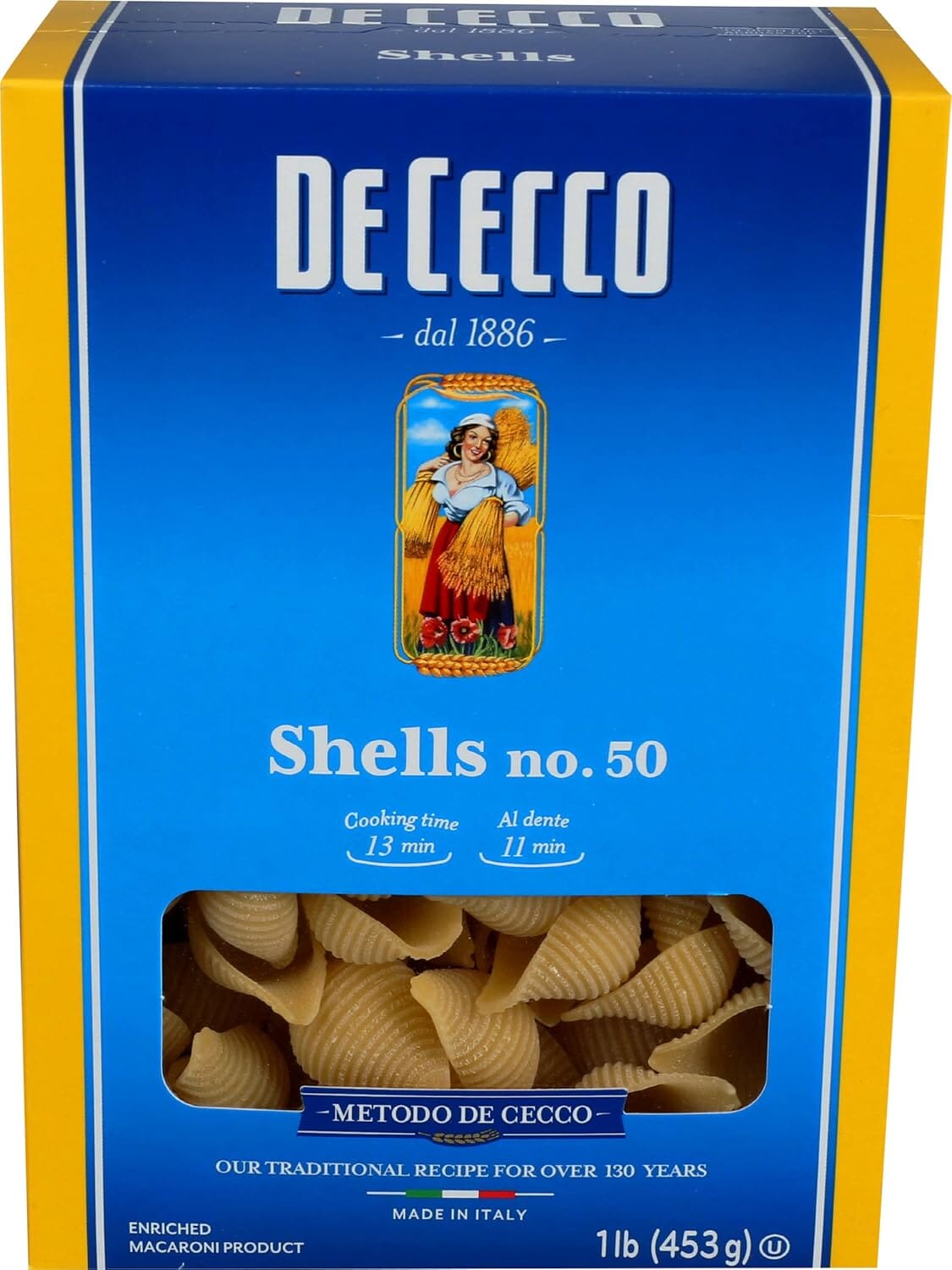 De Cecco Pasta Shells, 16 oz