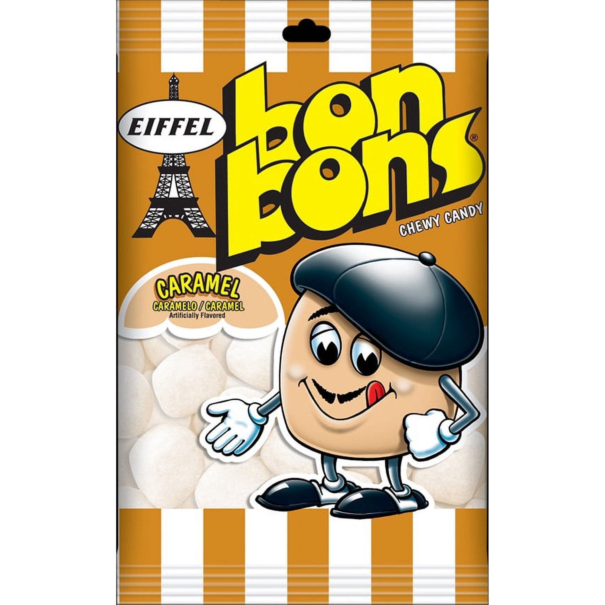 Eiffel Bon Bons, Caramel, 4 Ounce