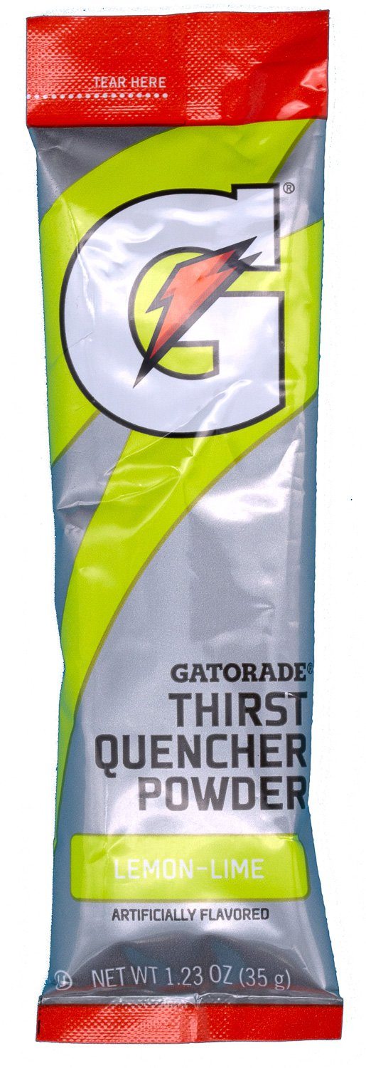 Gatorade Lemon Lime Flavored Powder Packs, 1.23 Ounce Package