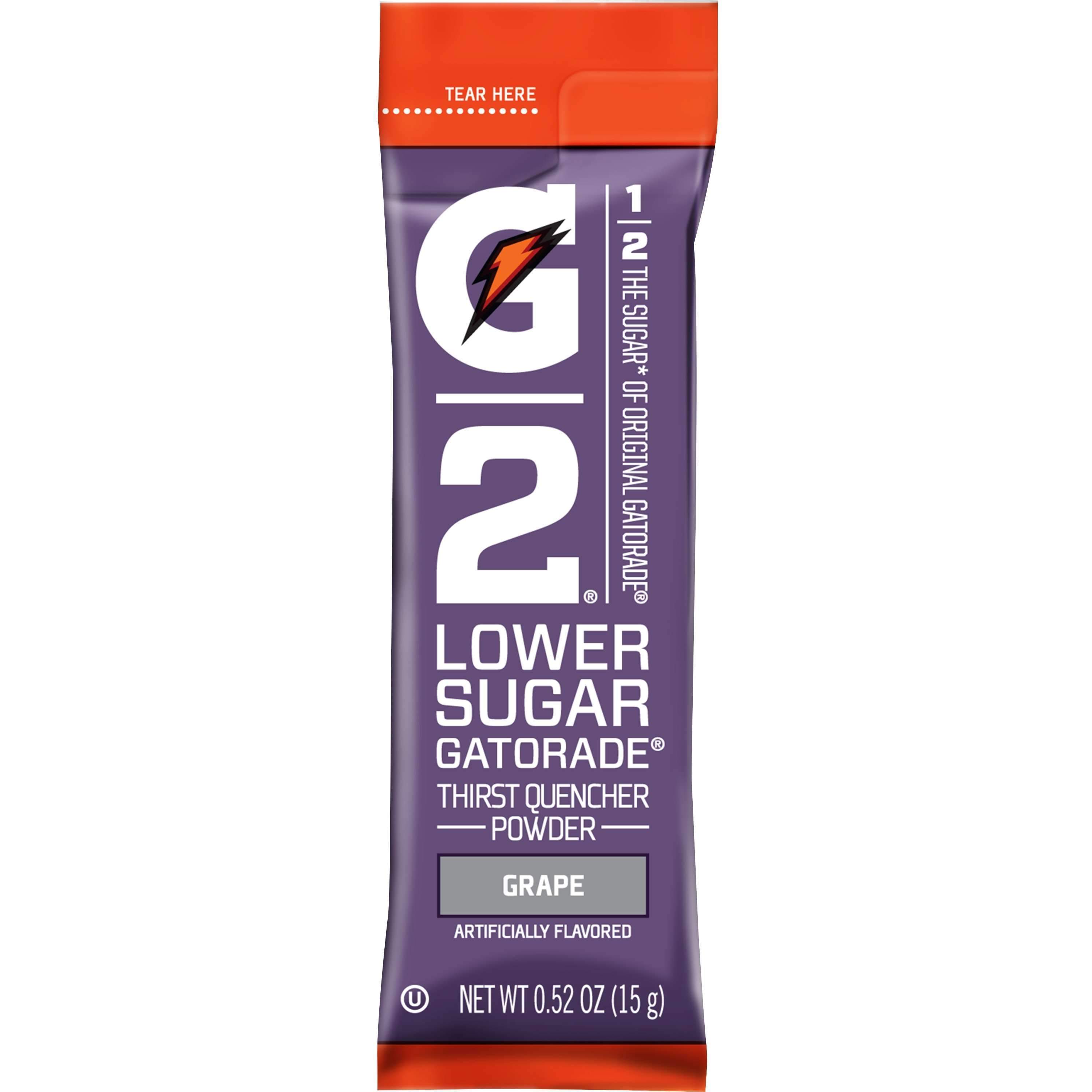 Gatorade Thirst Quencher Powder Packs (Lower Sugar), 0.52 Ounce
