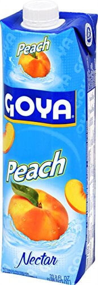 Goya Prisma Peach Nectar, 33.8 Fluid Ounce