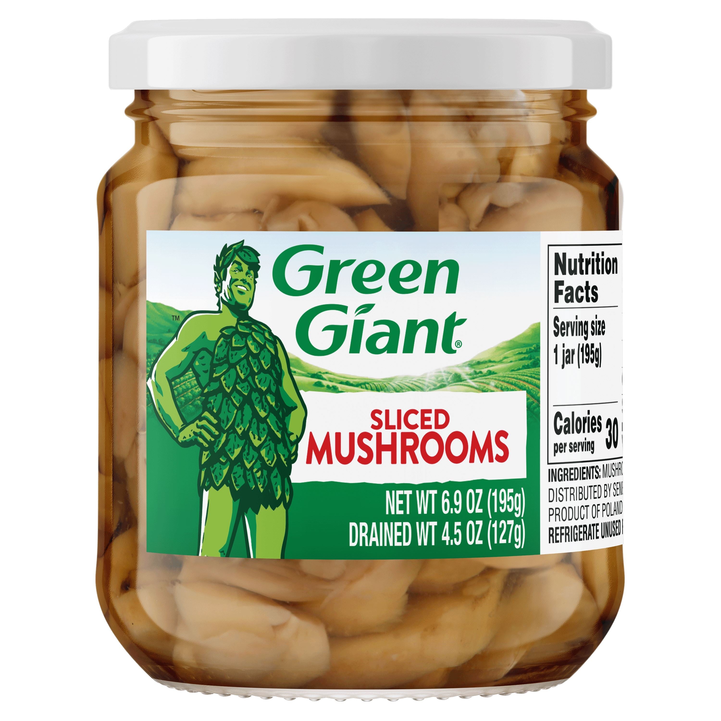 Green Giant Sliced Mushrooms 4.5 Ounce