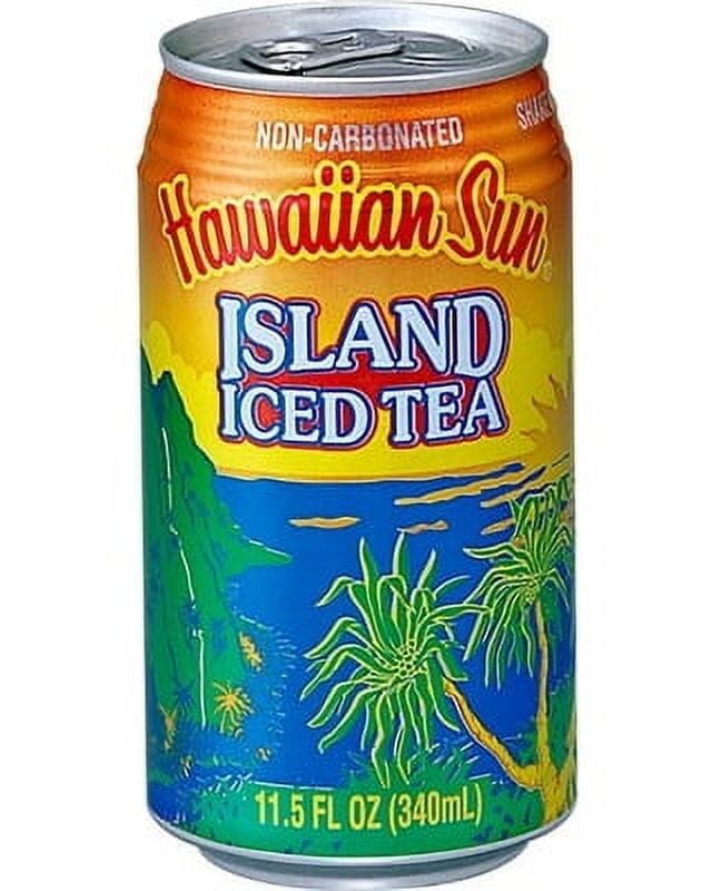 Hawaiian Sun Island Ice Tea, 11.5 Fl. Oz., 6 Count