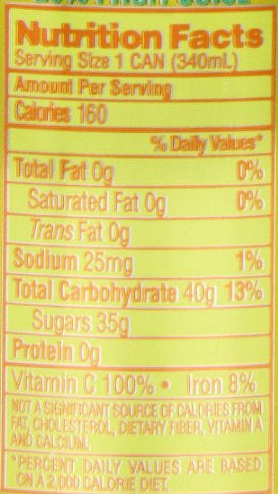 Hawaiian Sun Pineapple Orange Nectar, 11.5 Fl. Oz., 6 Pack