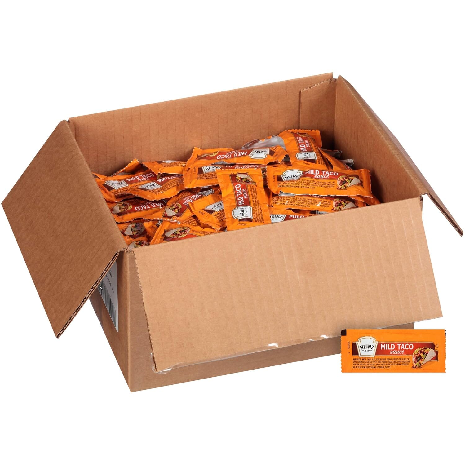 Heinz Mild Taco Sauce Portion Packets, 9 Gram, 200 ct