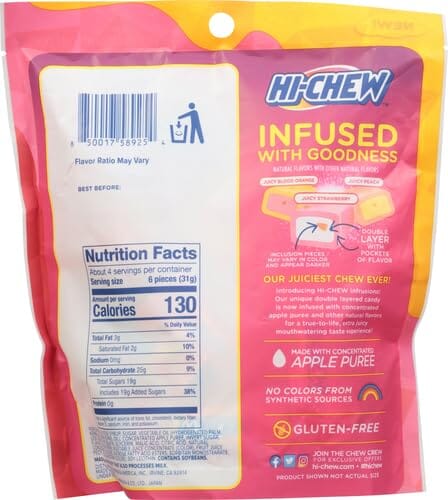 8 Variety-Hi Chew, Fantasy, Berry, Dessert, Superfruit, Plus Fruit, Yogurt, Infrusions, Tropical