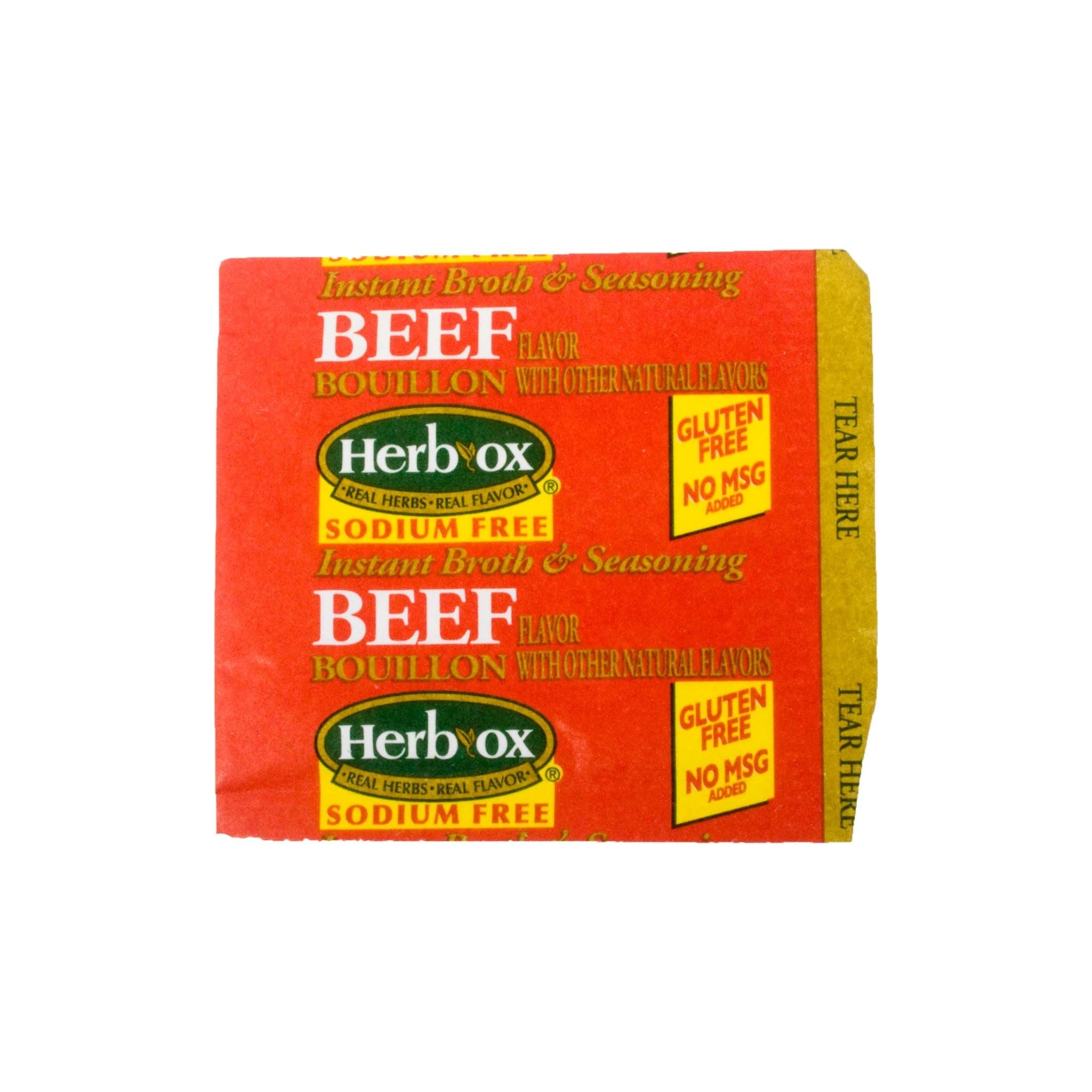 Hormel Herb Ox Beef Bouillon Sodium-free, 50 Packets