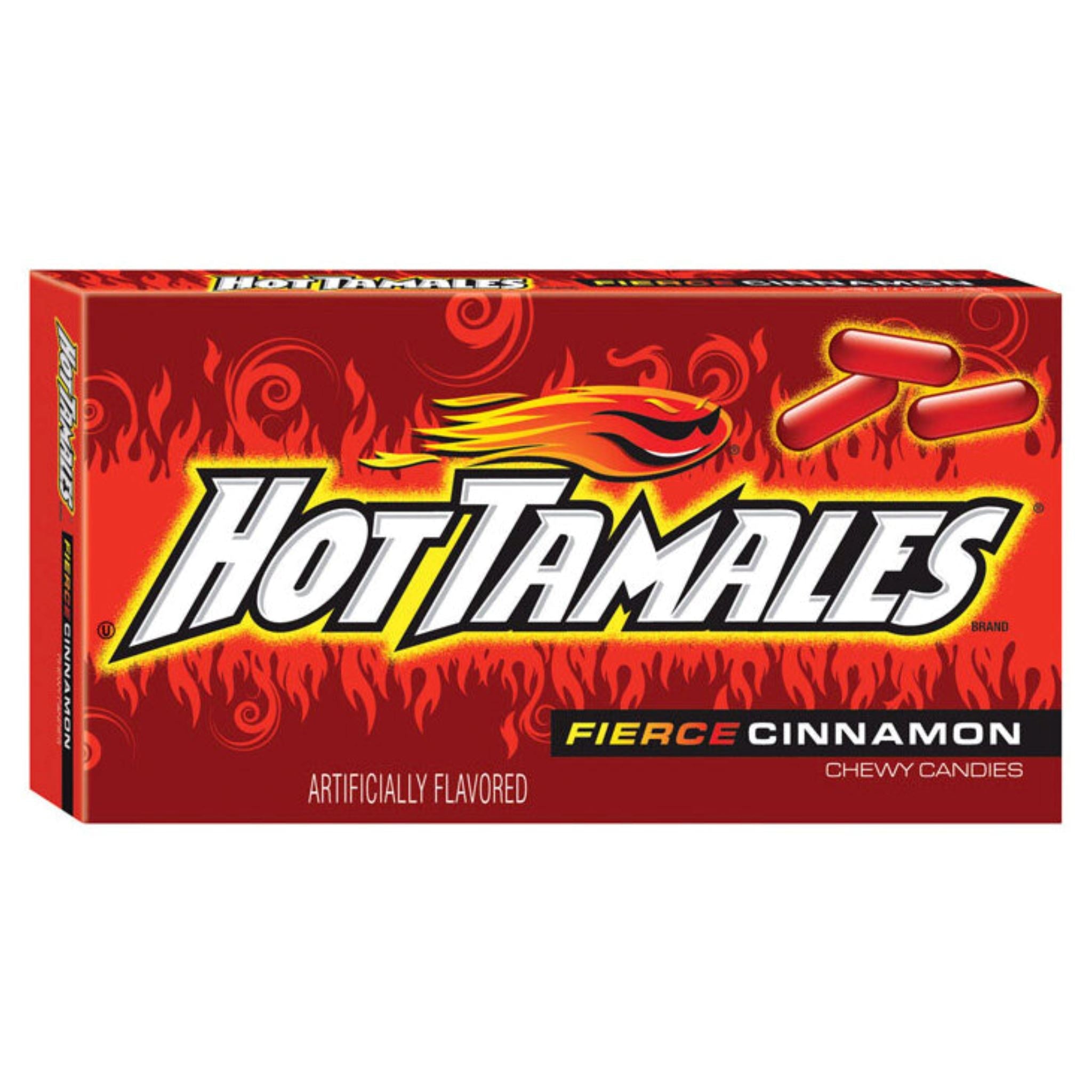 Hot Tamales Fierce Cinnamon Theater Box, 4.25 Ounce