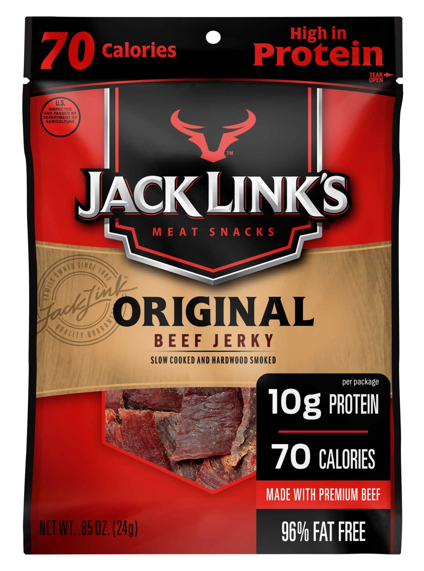 Jack Link's Original Beef Jerky, 0.85 Ounce