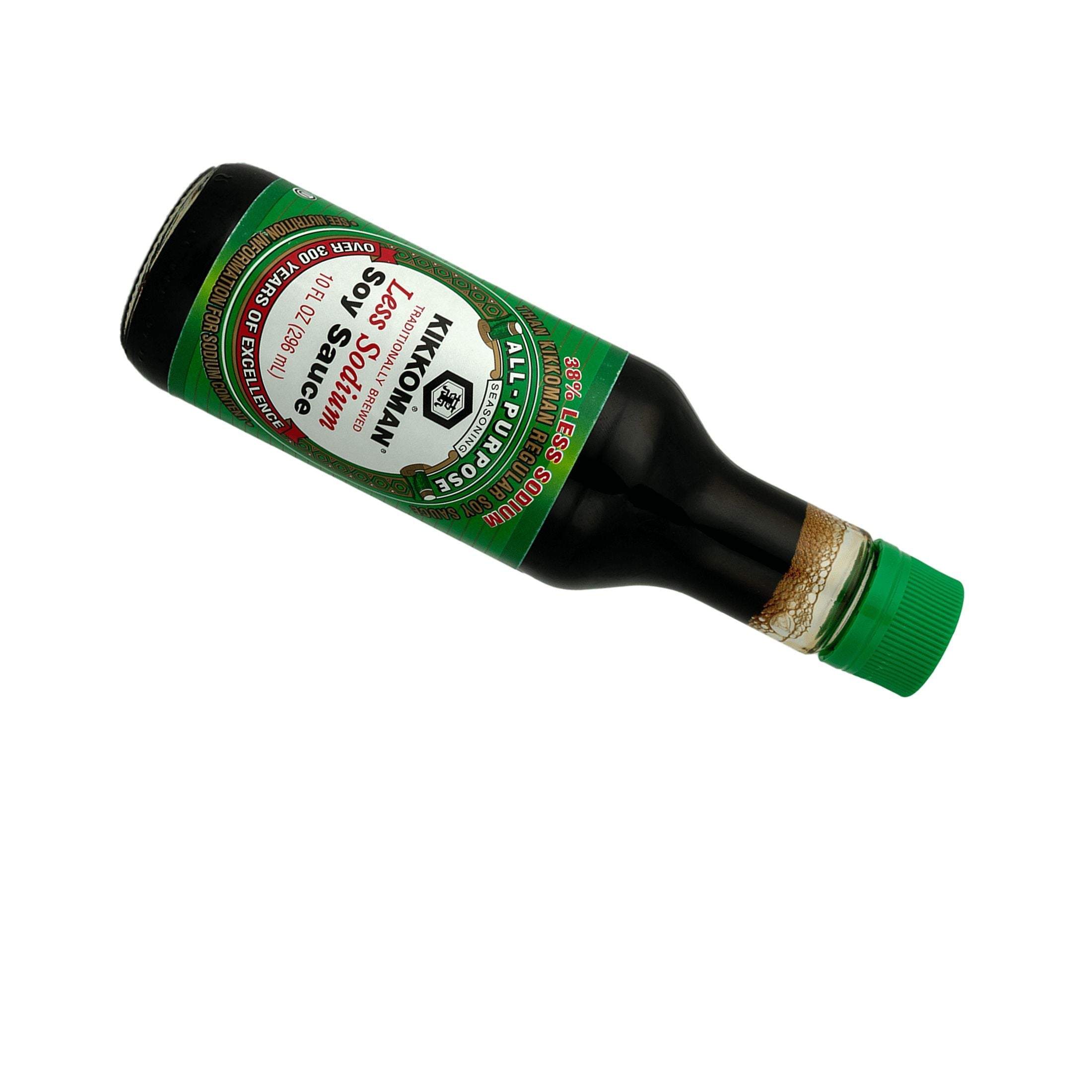 Kikkoman Less Sodium Soy Sauce, 10 Fluid Ounce