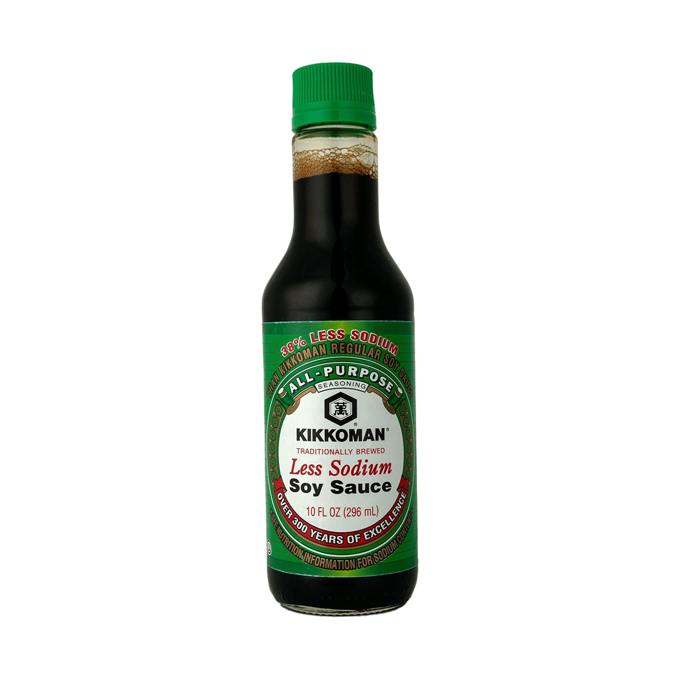 Kikkoman Less Sodium Soy Sauce, 10 Fluid Ounce