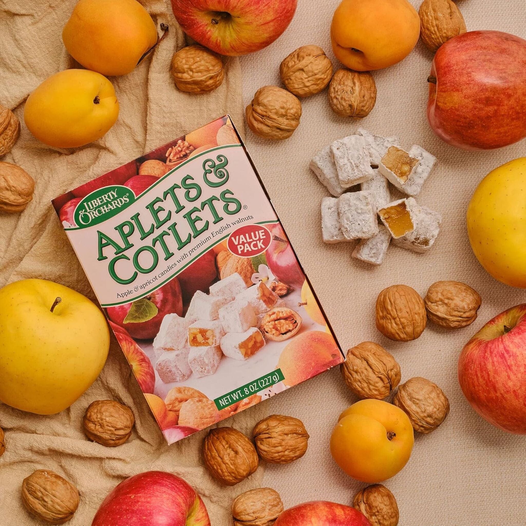 Liberty Orchards Aplets & Cotlets Value Pack, 8 Ounce