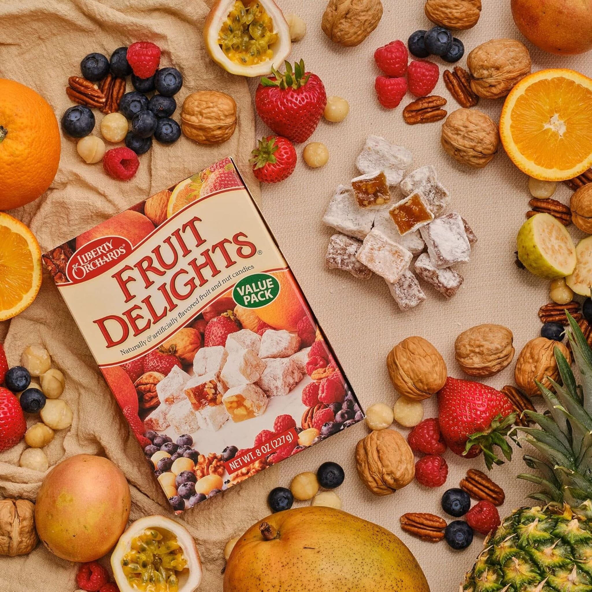 Liberty Orchards Fruit Delights Value Pack, 8 Ounce