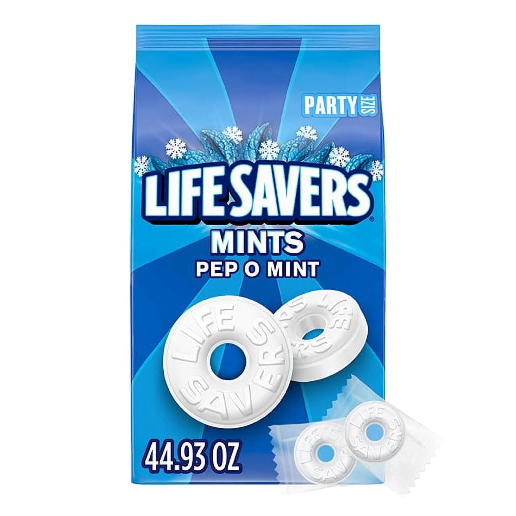 Life Savers, Pep-O-Mint Hard Candy, 44.93 Ounce