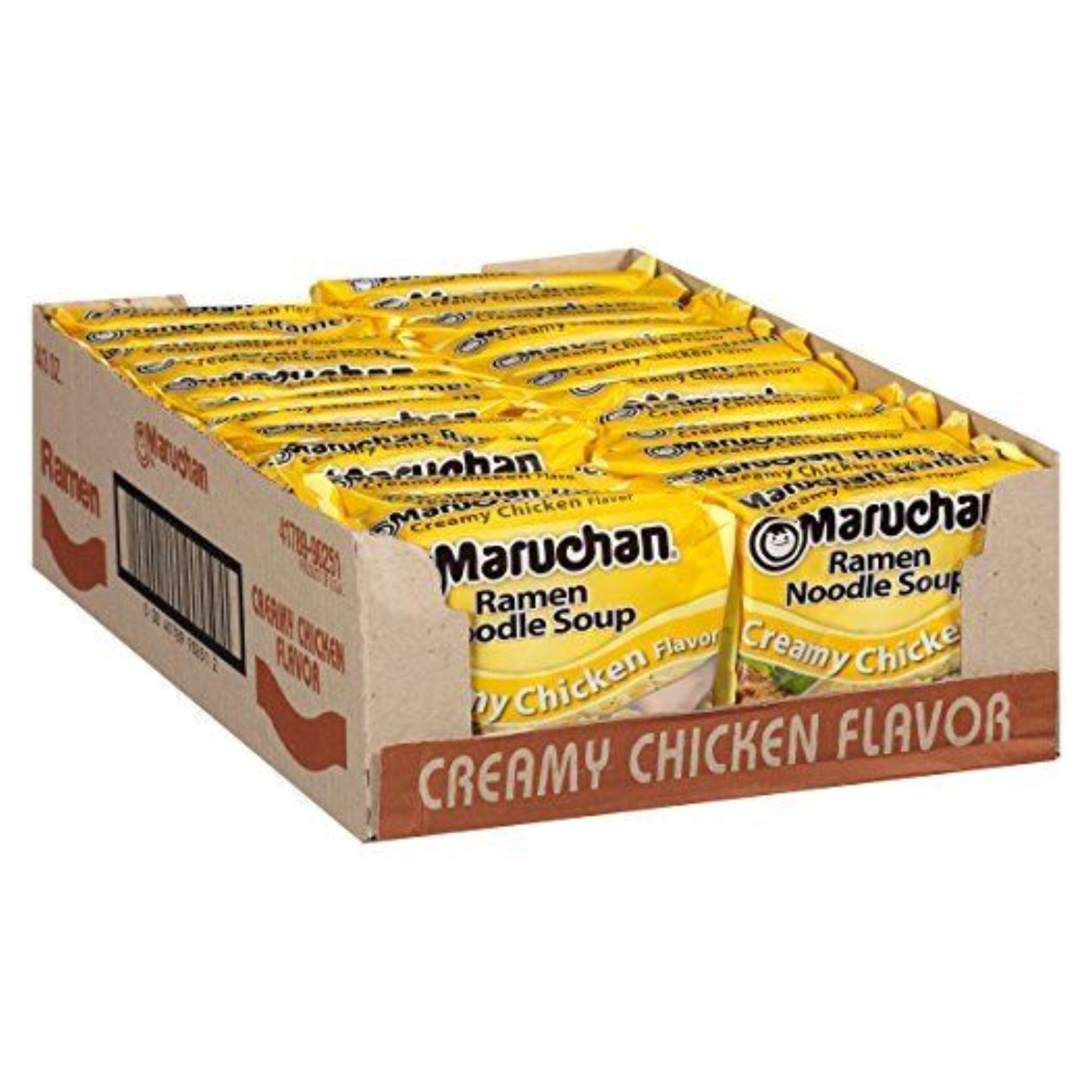 Maruchan Creamy Chicken Flavor Ramen Noodles, 3 Ounces (Pack of 24)