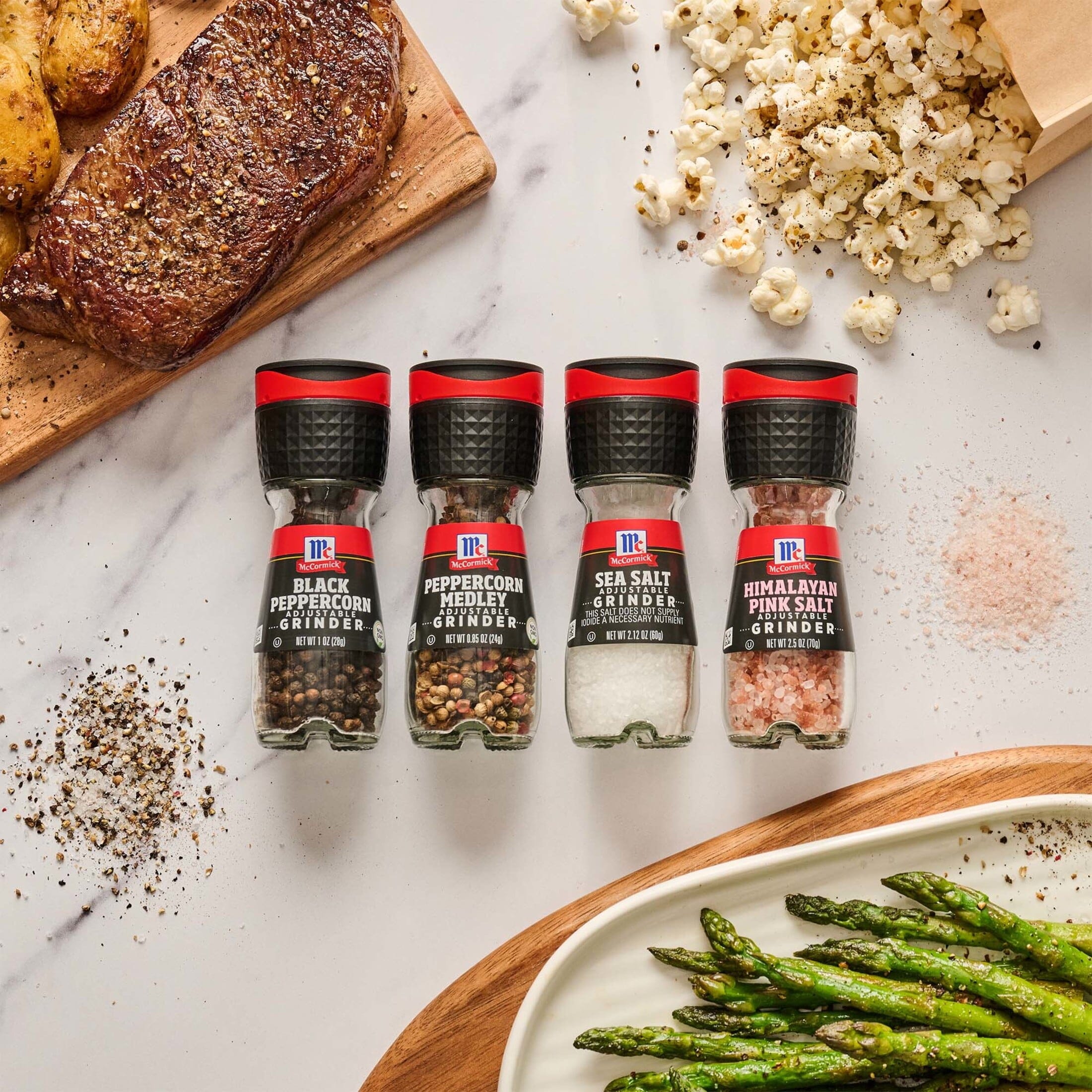 McCormick All Natural Peppercorn Medley Grinder, 0.85 oz Bottle