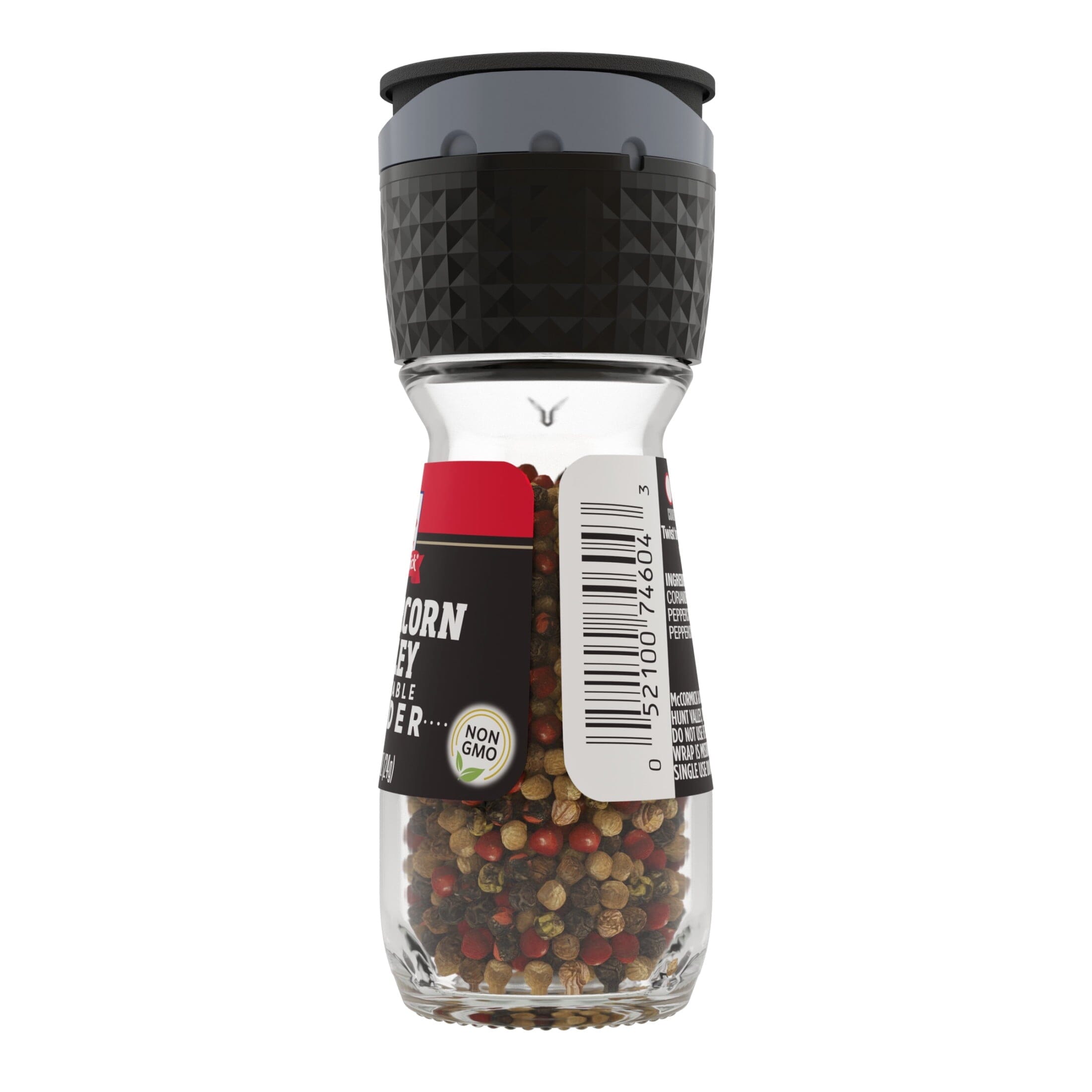 McCormick All Natural Peppercorn Medley Grinder, 0.85 oz Bottle