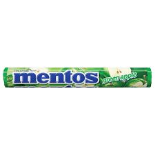 Mentos Rolls, Green Apple, 1.32 Ounce