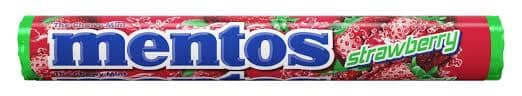 Mentos Rolls, Strawberry, 1.32 Ounce