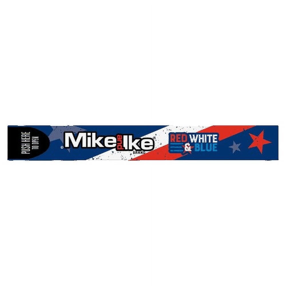 3 Pack Mike and Ike Red, White and Blue 4.25 Ounce