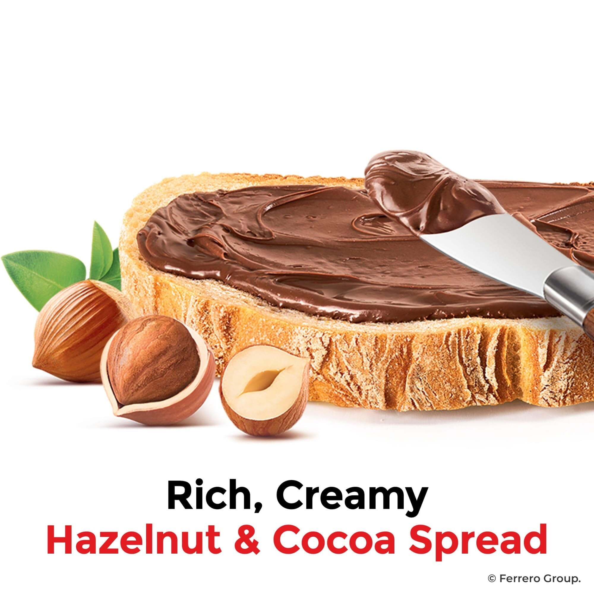 Nutella Hazelnut Spread with Cocoa, 0.8 oz Mini Glass Jar