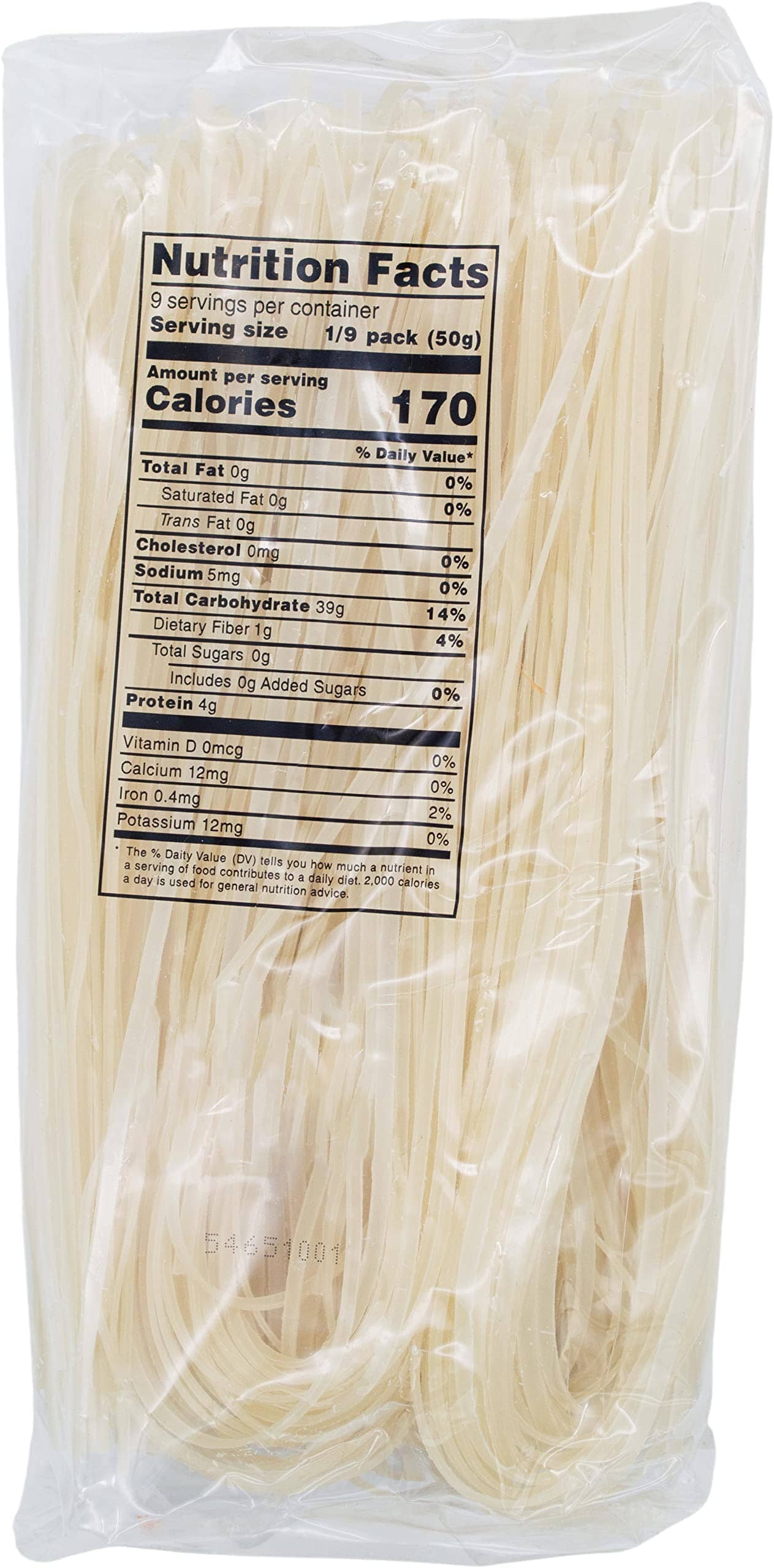 Snackathon Pad Thai Rice Stick Noodles, 3mm Width, Pack of 1 (16 Ounce Bag)