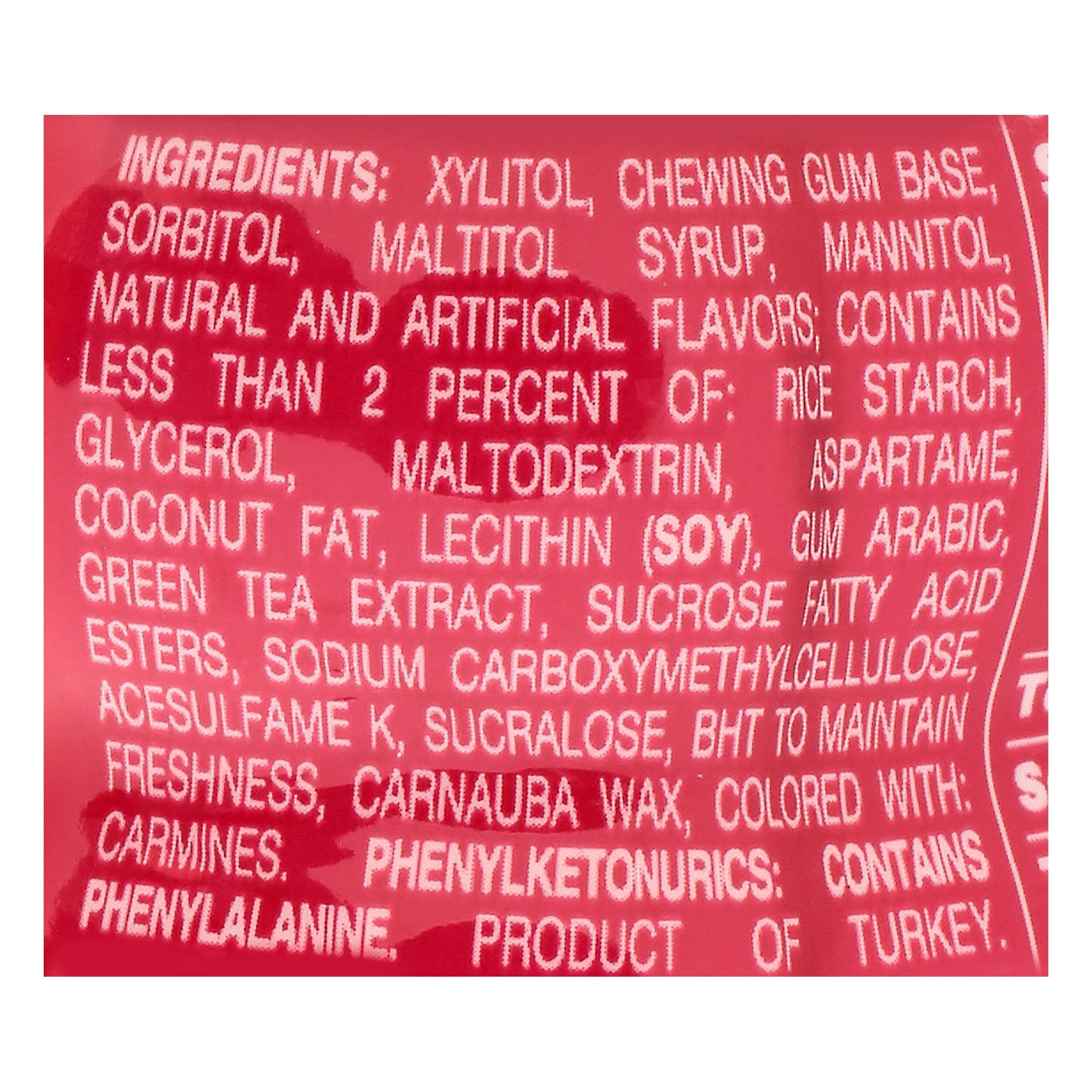 Perfetti Van Melle Mentos Pure Fresh Gum, 50 each