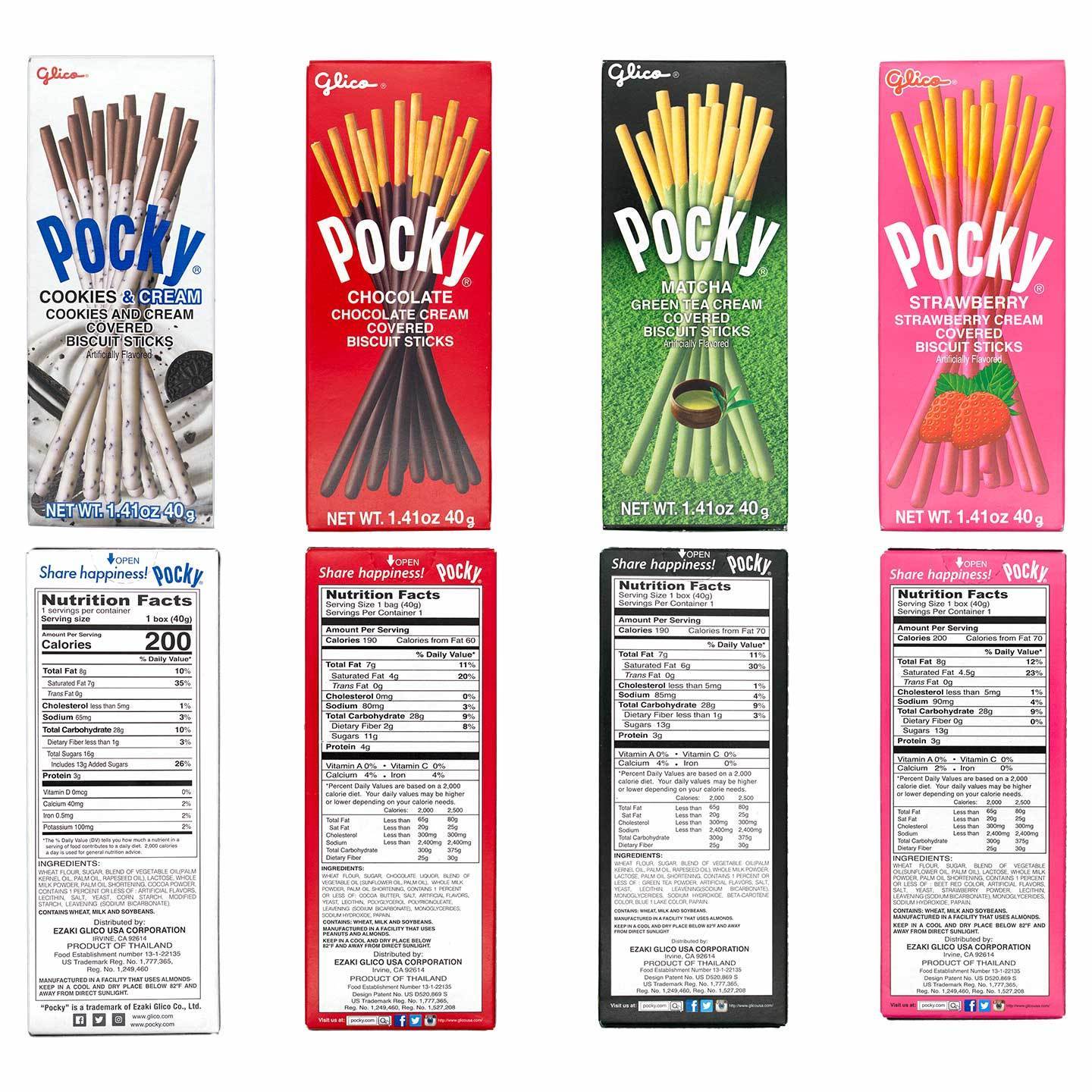 Pocky Cream Covered Biscuit Sticks 1.41 Ounce