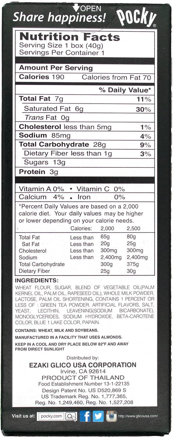 Pocky Cream Covered Biscuit Sticks 1.41 Ounce