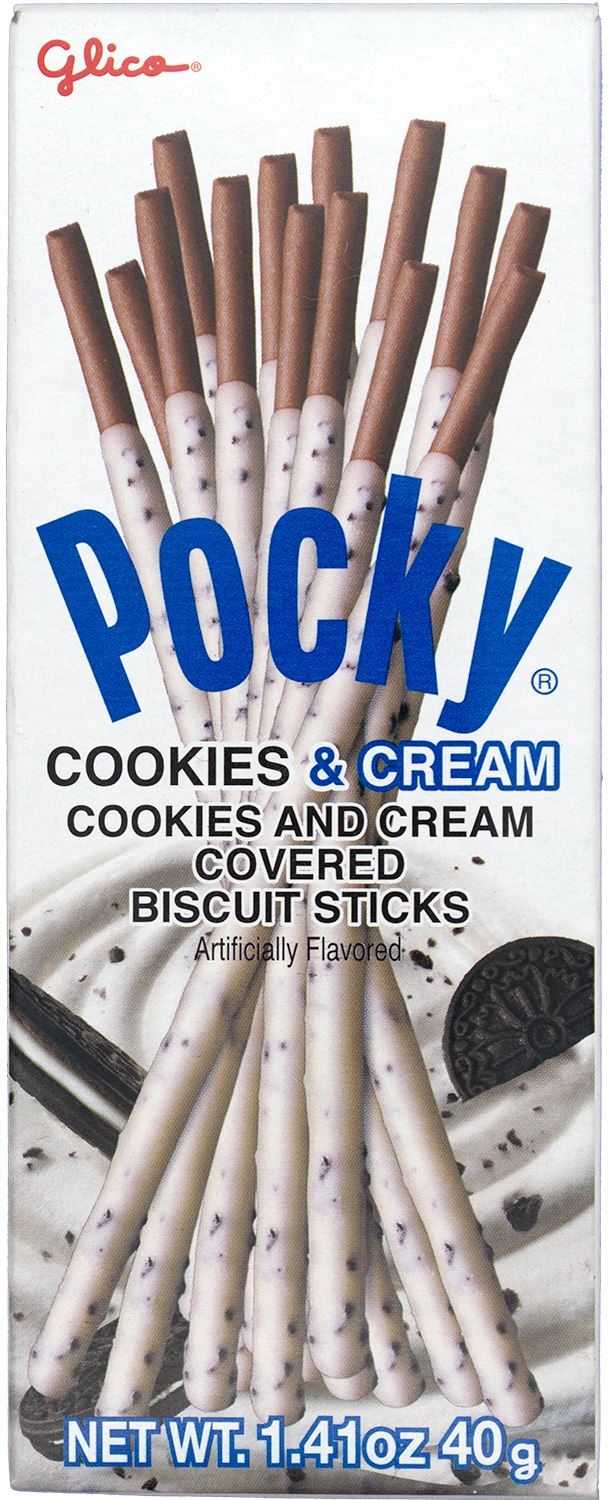 Pocky Cream Covered Biscuit Sticks 1.41 Ounce