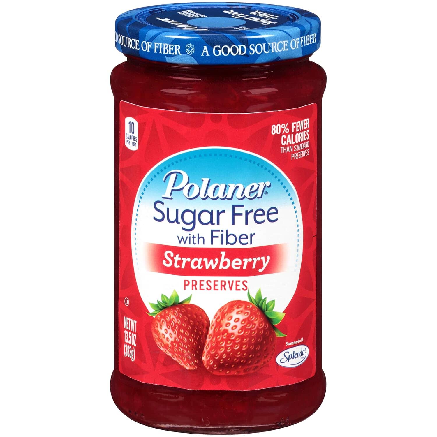 Polaner Sugar-Free with Fiber, 13.5 Ounce