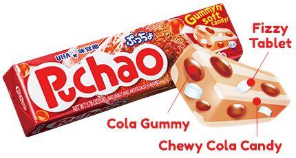 Puchao Gummy n' Soft Candy 1.76 Ounce